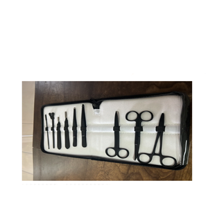 Kit de chirurgie mineure en acier inoxydable de 9 pièces en gros Ensemble d'instruments médicaux pour une utilisation hospitalière Norme de sécurité Mol - Product Image 3