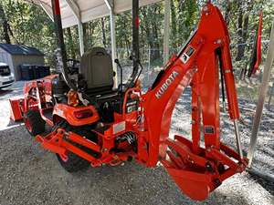 Professional Grade Kubota BX23S Utility Tractor Loader Backhoe Diesel 4WD Premium Quality Low Hours Farm Ranch Construction Use - Product Image 5