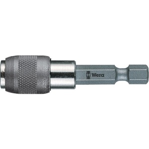 WERA 895/4/1 K 1/4? F 6.3 1/4? Porte-embout à changement rapide C 6.3, accessoire pour outil électrique, longueur 52 mm - Product Image 1
