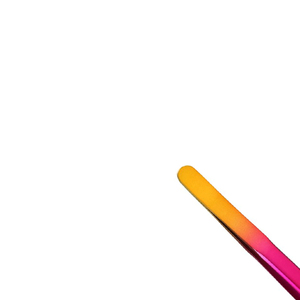 Women's Custom Color Coated Stainless Steel Eyelash Tweezers Pointed Slanted <b>Makeup</b> Beauty Accessories for Lash Extensions - Product Image 5