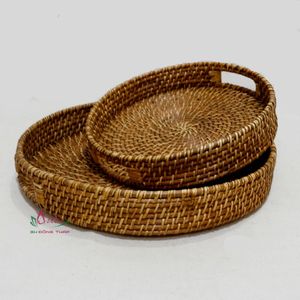 Modern Seagrass Storage <b>Baskets</b> with Handles <b>for</b> Sundries Household Decoration and Storage Solutions - Product Image 5