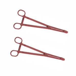 Instrumento médico Foerster esponja de acero inoxidable pinzas de sujeción y vendaje Manual recto 18cm uso hospitalario - Product Image 3