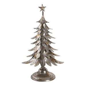Elegante árbol de Navidad de Metal, decoración de vacaciones, centro de mesa, moderno festivo, hogar, oficina, adorno de exhibición de temporada - Product Image 1