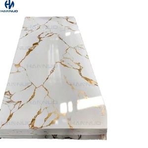 Feuille de marbre résistante aux rayures, promotionnelle, personnalisée, feuille de marbre UV bon marché, feuille de marbre UV de marque Hannuo - Product Image 6