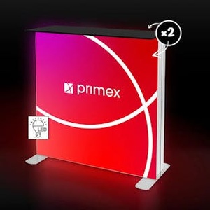 LIGHTBOX PRO 2go LED Bancone per Fiere – Bancone Stretch Doppia Faccia con Borsa da Trasporto - Product Image 2