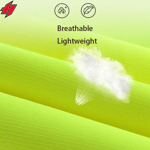 Chaleco de Seguridad Personalizado con Tiras Reflectantes, Chaleco de Trabajo de Talla Grande, 100% Poliéster, Chaleco Reflectante de Seguridad - Product Image 4