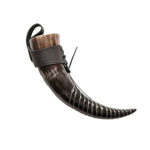 Wholesale Handcrafted Beer <b>Mugs</b> Natural Viking Drinking Horn Beer <b>Mugs</b> Premium Quality Viking Drinking Wine Beer Viking Horn <b>Mug</b> - Product Image 2
