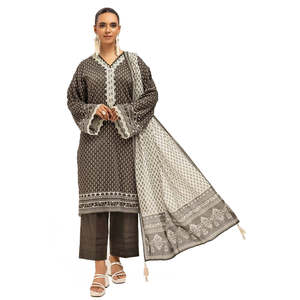 Traje de 3 Piezas Estampado para Mujer con Dupatta, Colección SD-52158 - Product Image 5