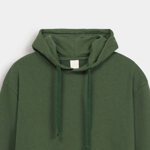 Sudadera con Capucha Negra de Algodón 100% Pesado Personalizada, Informal de Invierno, con Estampado Digital, Hombros Caídos y Bolsillo, Talla 6XL - Product Image 5