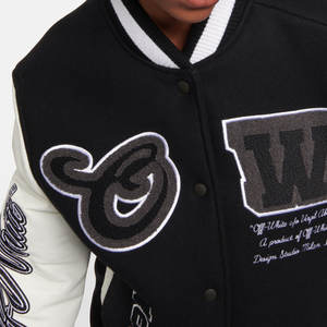 Veste Lettermen personnalisée de marque femmes 2025 nouveau Streetwear hiver respirant Bomber Style Baseball vestes pour les filles - Product Image 3