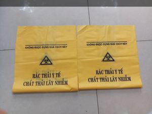 Bolsas de basura de plástico de alta resistencia personalizables para embalaje médico para recolección de basura - Product Image 4