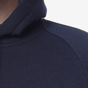 Pakistan fait de haute qualité Logo personnalisé hommes sweats à capuche 100% coton respirant pull tricoté Logo Design surdimensionné basiques sweats à capuche - Product Image 5