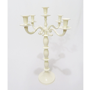 Two Tone <b>Candelabra</b> for Weddings 5 Arm Colourful <b>Candelabra</b> Table Centrepiece Christmas & Wedding Decoration Classic <b>Candelabra</b> - Product Image 4