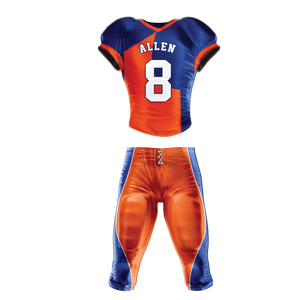 Uniformes sportifs de football américain 100% polyester sur mesure pour hommes, shorts confortables et respirants de style nouveau, grande taille pour adultes - Product Image 2