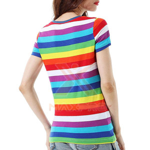 Camisetas de Manga Corta para Mujer, Diseño Nuevo, Tela de Algodón, Camisetas para Mujer al por Mayor - Product Image 3