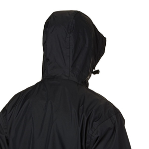 Veste coupe-vent en tissu réfléchissant, veste coupe-vent pliable, veste coupe-vent zippée, capuche réglable, veste coupe-vent pour homme - Product Image 6