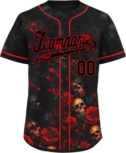 Jersey de Béisbol Personalizado al por Mayor, OEM/ODM, Sublimado, 100% Poliéster, Secado Rápido, Tallas para Adultos - Product Image 3