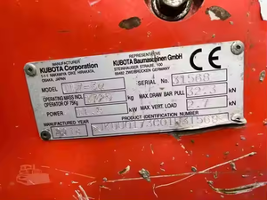มือที่สอง Kubota U17-3ตีนตะขาบขนาดเล็ก - Product Image 2
