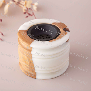 Brûleur d'encens religieux en métal de style antique porte-bougie parfumé et non parfumé durable écologique décor à la maison cadeau arabe - Product Image 2