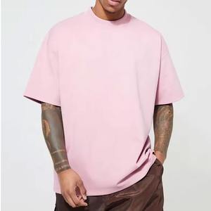 Derniers t-shirts pour hommes en vêtements de rue décontractés et surdimensionnés en gros, 100% coton, impression sur écran personnalisée - Product Image 2