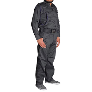 Hommes Nouvel Arrivage Uniforme de garde de sécurité Vêtements de travail Vente en gros Logo personnalisé Durable Plus Size Combinaison de sécurité à séchage rapide Streetwear - Product Image 6