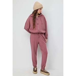 Sudadera Corta con Capucha y Cremallera de Tacto Suave para Uso Diario (Viscosa/Poliéster) - Product Image 2