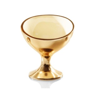 Modernas y Lujosas Tazas de Cerámica para Servir Postres y Helados, Mini Vasos Redondos con Base para Helados - Product Image 3