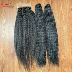 Yaki Straight couleur naturelle 100% Extensions de cheveux humains Style de luxe de Thanh An hair - Product Image 6
