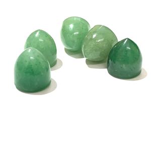 Piedra Preciosa Suelta de Aventurina Verde de 20 mm, 100 % Genuina, de Alta Calidad, Forma de Bala, Certificada por IGI, Natural, Personalizable para la Fabricación de Joyas - Product Image 2