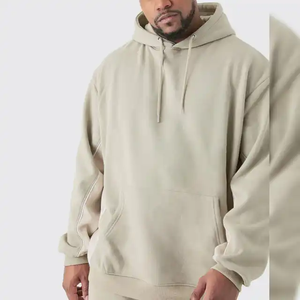 Offre Spéciale hommes rayé solide 2 pièces sweats à capuche costume coupe-vent peau amical sport Gym survêtement survêtement survêtement avec fermeture éclair - Product Image 2