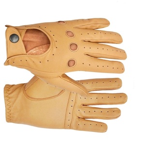 Guantes de cuero genuino para hombre, talla XL, suaves, cálidos, para invierno, conducción al aire libre, protección contra impactos, alta calidad a un precio - Product Image 4