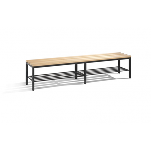 Banc Basique autoportant pour vestiaire 420 x 1960 x 350 mm HxLxP - Product Image 1