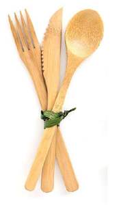 Cucharas de Diseño de Madera en Oferta, Decoración de Cocina, Diseño para Restaurantes y Hoteles, Cubiertos Naturales con Acabado Pintado - Product Image 5