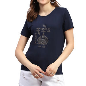 Wholesale Custom <b>Women's</b> <b>Loose</b> Fit <b>T</b>-<b>Shirt</b> | Casual Short Sleeve Plain Summer Tops OEM Clothing Manufacturer - Product Image 1