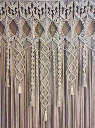 Best Seller 2025 colgante de pared de macramé para espacios inspirados en Bohemia al por mayor precio barato productos de decoración del hogar para el mercado - Product Image 3