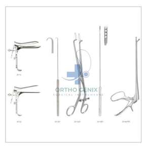 Ensemble d'instruments chirurgicaux pour examen de colposcopie de gynécologie en acier inoxydable par Ortho Genix - Product Image 1