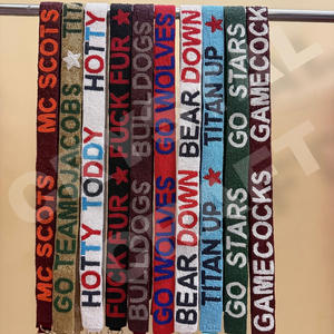 Go Griz Customized Beaded Purse <b>Strap</b> White Gold Seed Bead <b>Bag</b> <b>Straps</b> Fashionable Accessories <b>for</b> <b>Bags</b> - Product Image 6