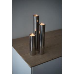 Bougeoir en acier inoxydable fabriqué à la main, détails artistiques complexes pour une utilisation intérieure élégante, décor de Pâques de luxe - Product Image 3