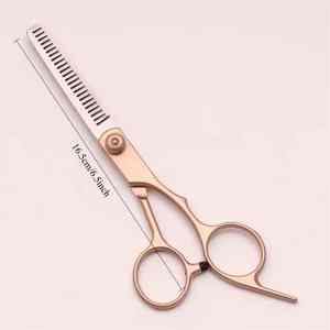 Ciseaux de toilettage pour chiens Japon Ciseaux professionnels pour animaux de compagnie en acier inoxydable de 8 "Ciseaux à chunker incurvés pour toiletteur Ciseaux amincissants - Product Image 3