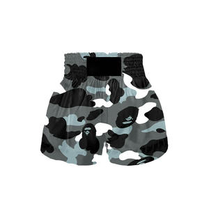 กางเกงขาสั้นมวยไทยขาสั้นระบายอากาศได้ดีมาใหม่ออกแบบได้ตามต้องการ - Product Image 4