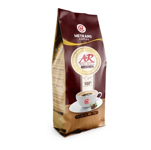 HACCP HALAL Certificación Café en bolsa Medio Tostado Arábica Robusta Café tostado Granos de café Vietnam - Product Image 1