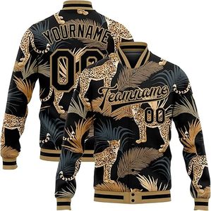Chaqueta universitaria personalizada al por mayor estilo de manga de lana y cuero de primera calidad perfecta para equipos deportivos de marcas de moda y escuelas - Product Image 4