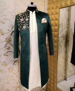 Vestido Sherwani para fiesta India/paquistaní y boda, elegante, a la moda, nuevo, 2021 - Product Image 3