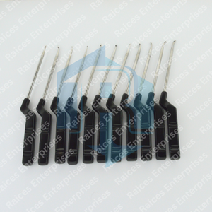 Customize High Quality Manual Micro Bone Curette Plastic Handle Autoclavable <b>Neurosurgery</b> Orthopedic <b>Instruments</b> CE ISO Approved - Product Image 2