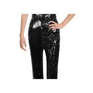 Dress the Population Tuta da Donna Nera con Paillettes e Scollo a V, Taglia Media, per Feste - Product Image 3