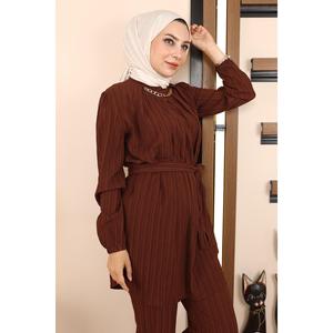 Traje Midi Casual con Detalle de Cadena - Product Image 2