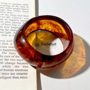 กำไลเรซินที่ยั่งยืนทำด้วยมือสำหรับผู้หญิงที่ใส่ใจสิ่งแวดล้อมเครื่องประดับแฟชั่นที่ทันสมัยและเป็นมิตรกับสิ่งแวดล้อม - Product Image 3