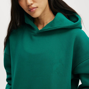 Sudaderas con capucha de mujer personalizadas a precio de fábrica con bordado de chenilla para comodidad informal con diseño y sudaderas con capucha de mujer de tamaño y diseño premium - Product Image 3