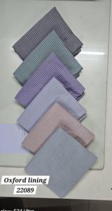 ผ้าอ๊อกซ์ฟอร์ดตรวจสอบผ้าฝ้าย | วัสดุตัดเย็บเกรดสำหรับบุรุษและสตรี | คุณภาพส่งออก - Product Image 4