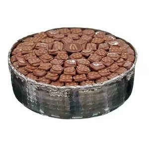 Bol à chocolat en métal à succès, design classique, grande taille, luxe moderne, passe au lave-vaisselle, pour servir des bonbons, des desserts, sur la table - Product Image 4